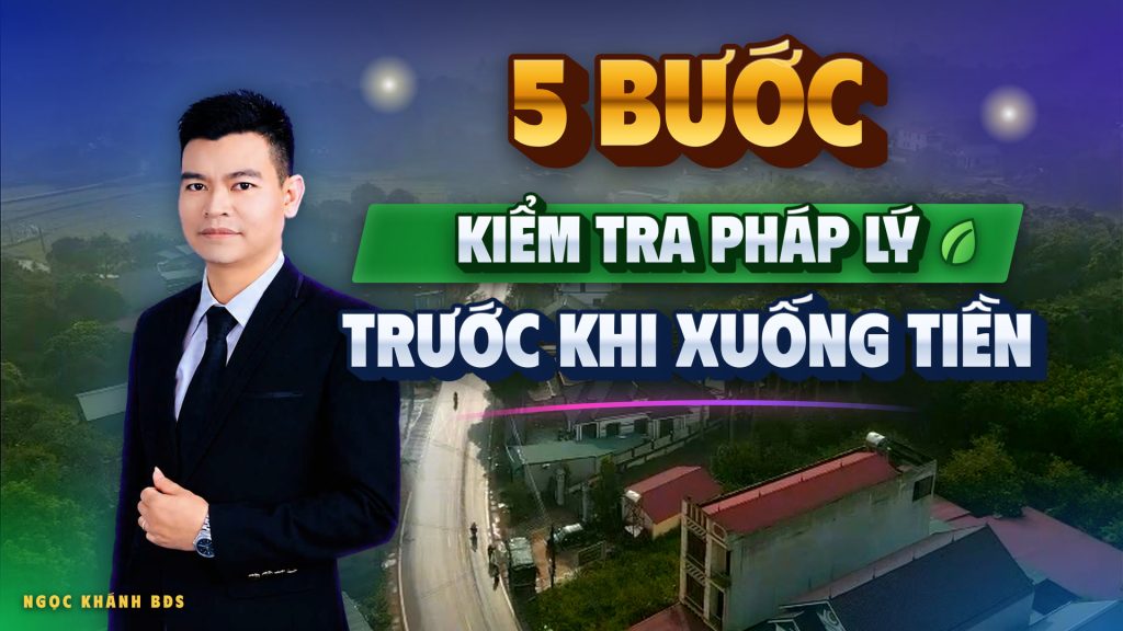 5 bước kiểm tra pháp lý trước khi xuống tiền