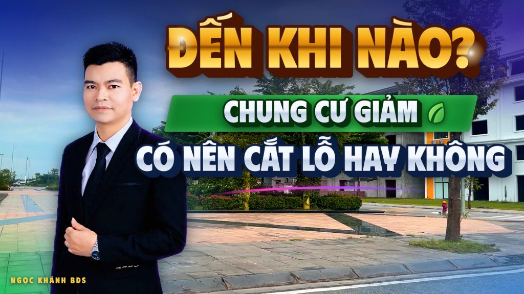 Chung cư giảm đến khi nào? Tôi không trả lời bằng một con số